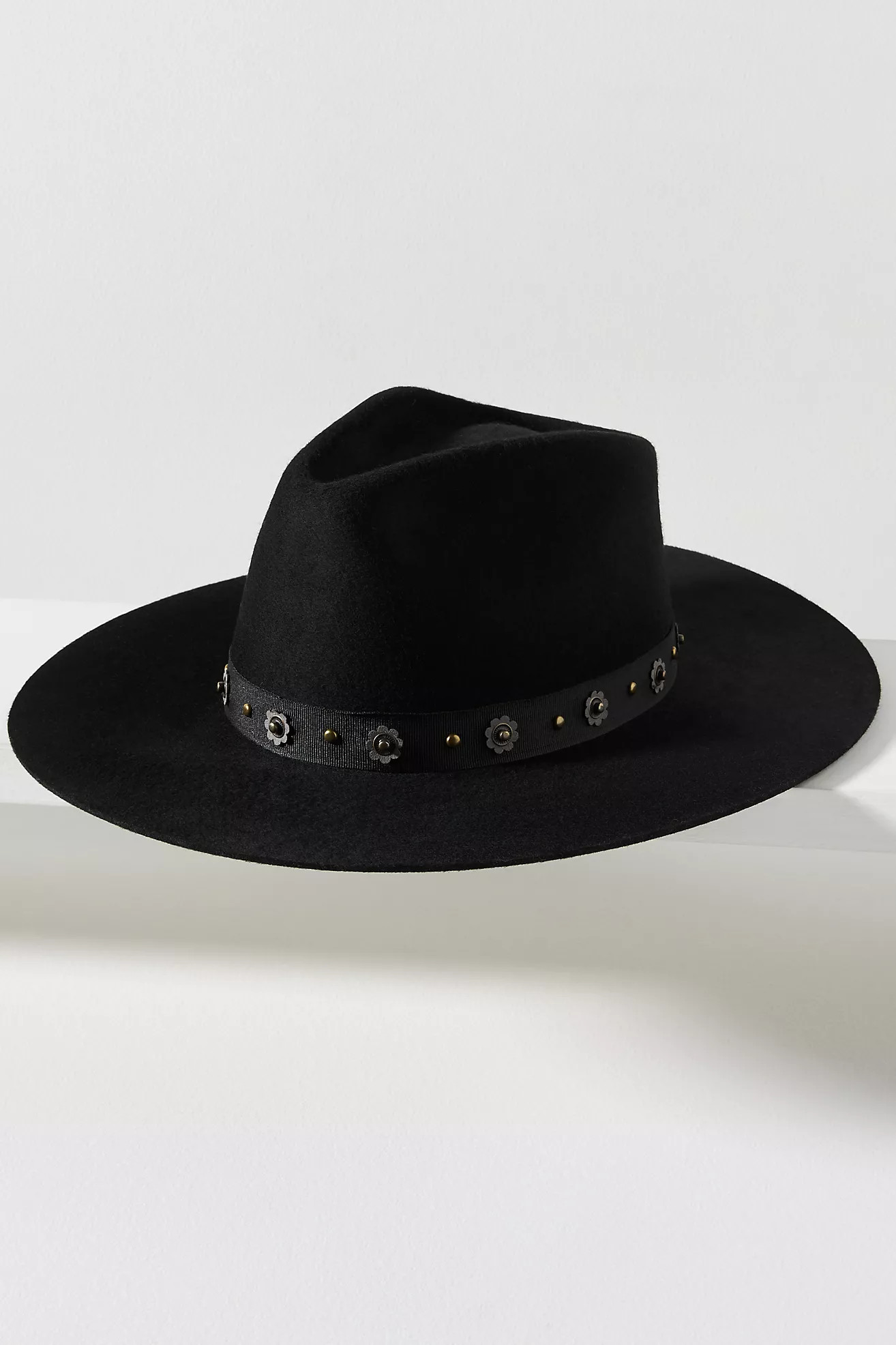 Freya Ash Studded Floral Trim Rancher | Anthropologie (US)