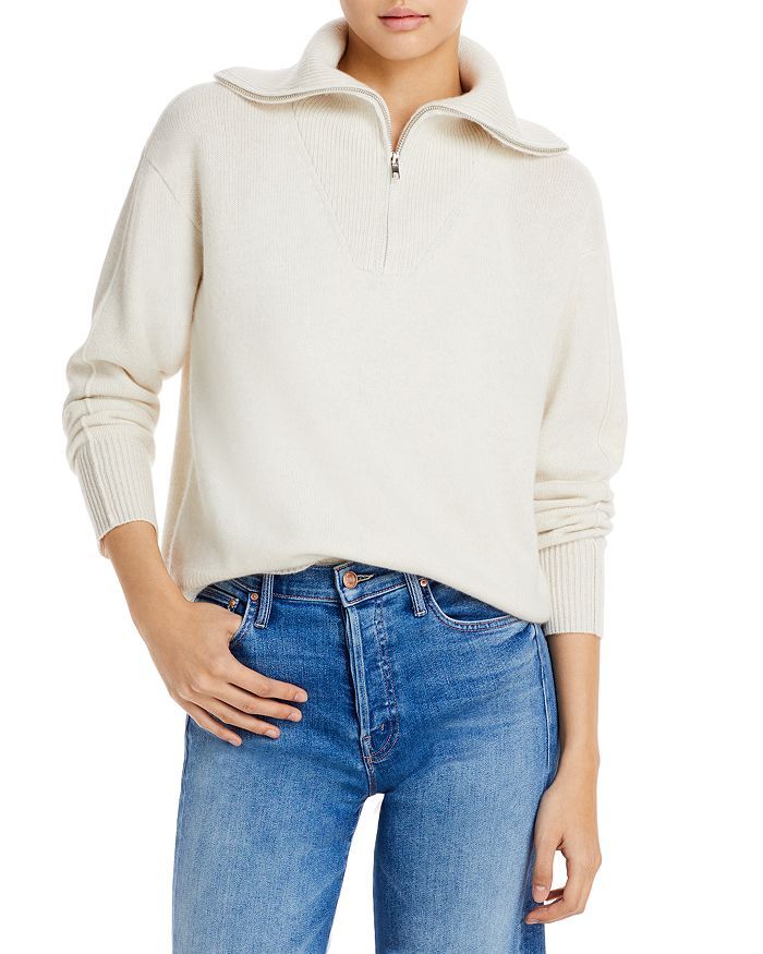 Half-Zip Cashmere Sweater - 100% Exclusive | Bloomingdale's (US)