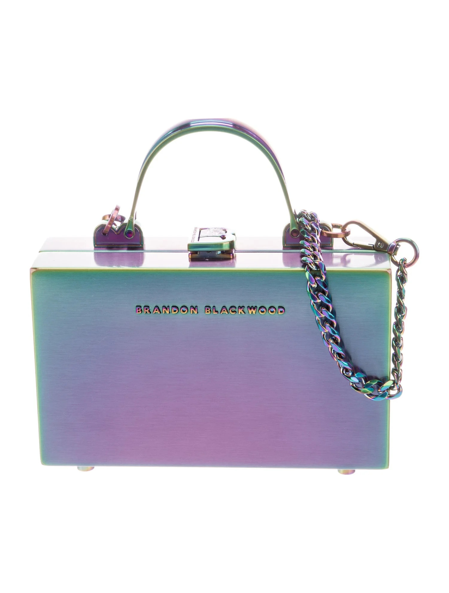 Metal Top Handle Bag w/ Tags | The RealReal