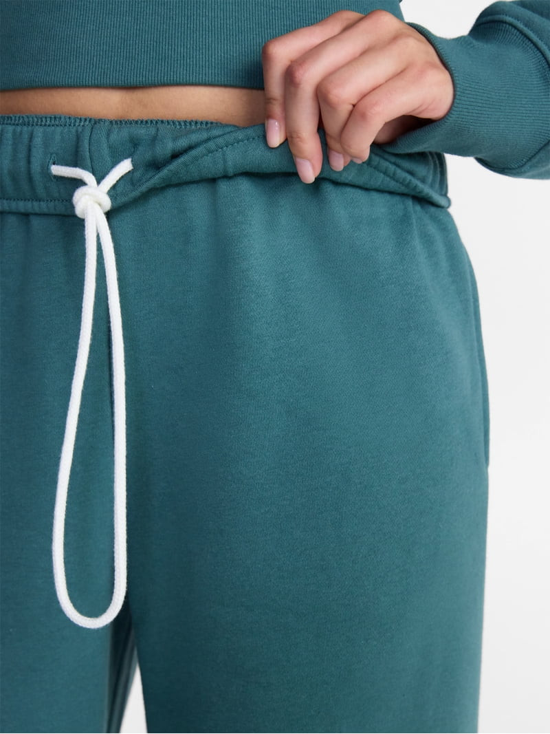 No Boundaries Soft Fleece Wide Leg Pants, 30\u201d Inseam, 1 or 2-Pack, Women\u2019s XXS-4X | Walmart (US)
