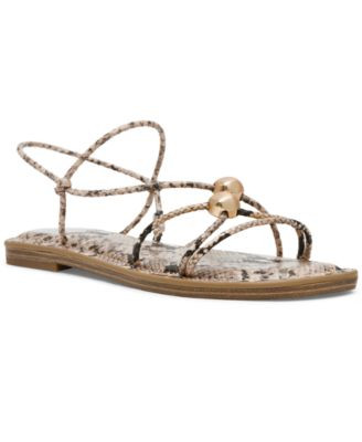 Women's Jaide Strapped Dome Studded Flat Sandals | Macy's