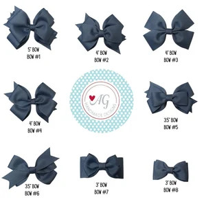 CHOOSE YOUR STYLE Hair Bow, Coffee Color Hair Bow, Solid Color Hair Bow, Girl Hair Bow, Toddler H... | Etsy (US)