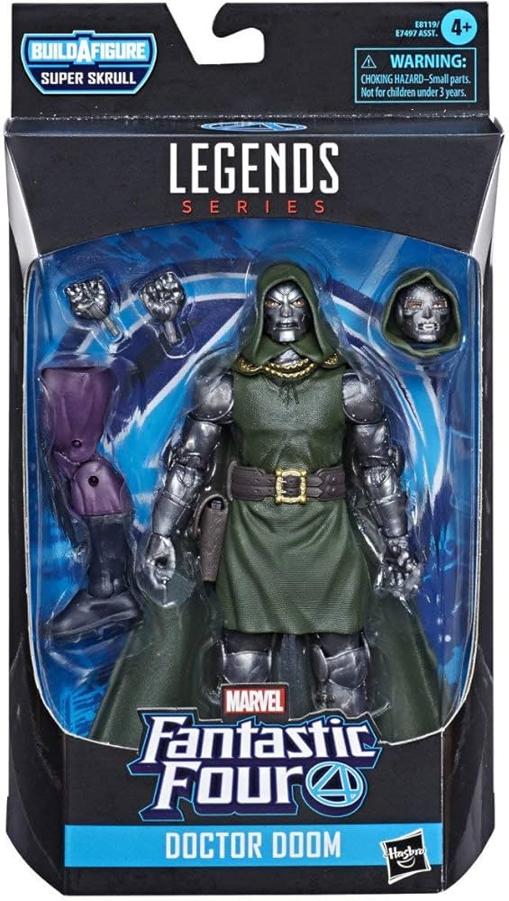 Marvel Legends Series Fantastic Four 6" Collectible Action Figure Doctor Doom Toy, Premium Design... | Amazon (US)