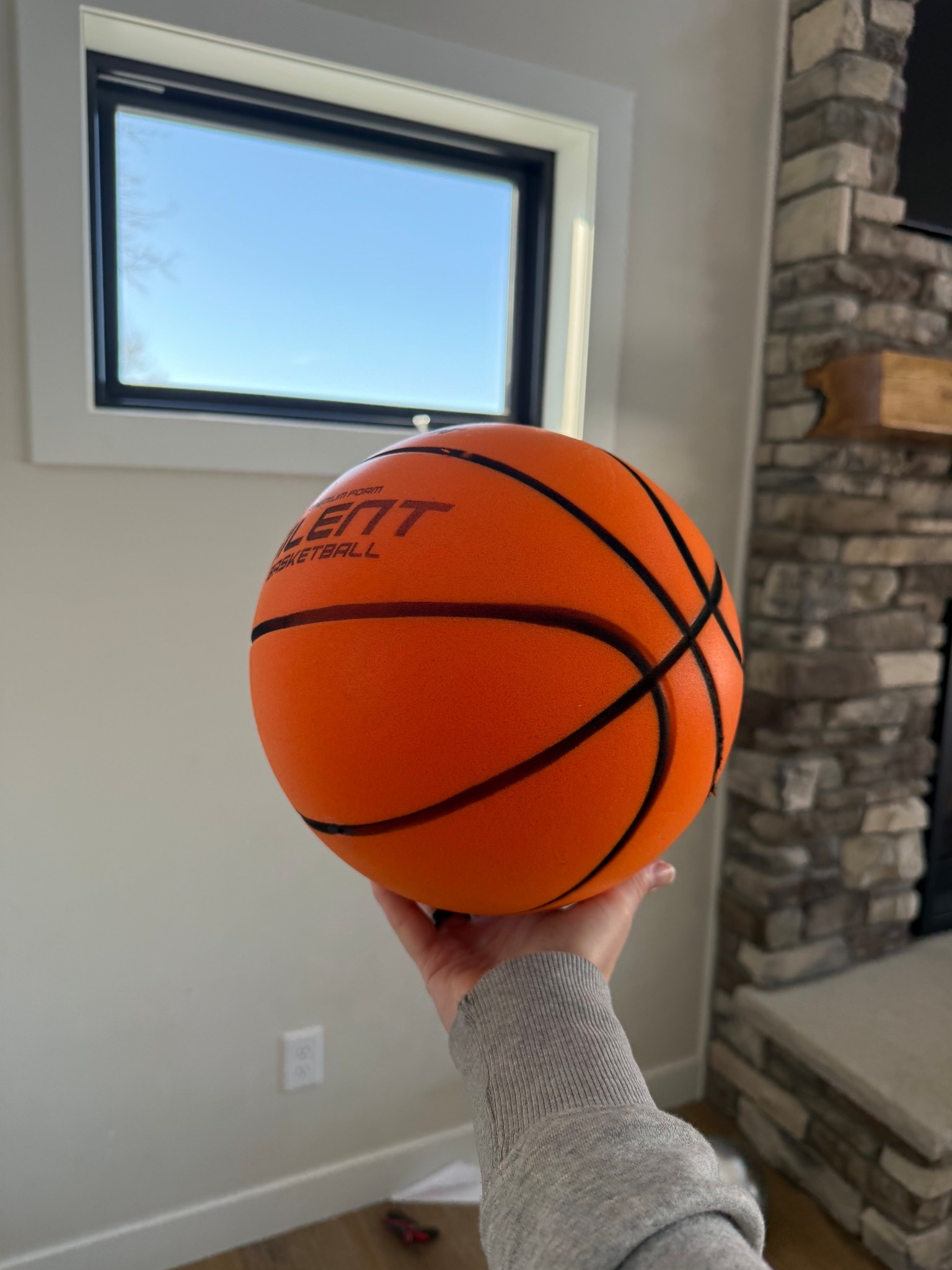 Full size silent basketball only $7.99