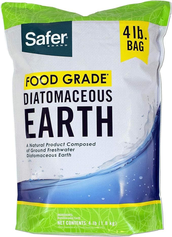 Safer Brand 51704 Food Grade Diatomaceous Earth – 4 lb | Amazon (US)