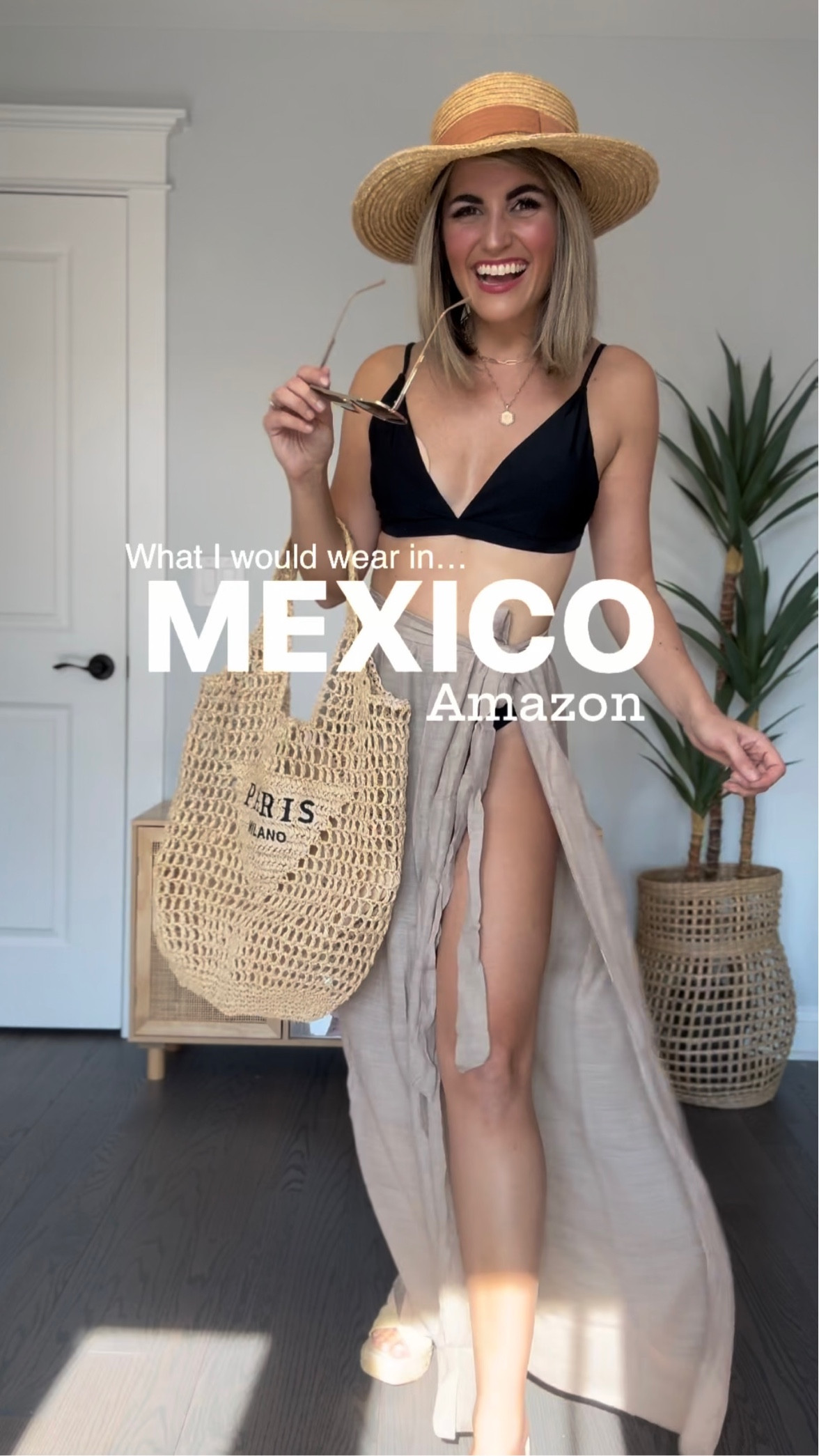 VACATION OUTFITS🌴💃🖤Amazon affordable spring break outfits! 

Swim, one piece, bikini, travel outfit, vacation, spring break outfit, Amazon swimsuit, Amazon swimwear, Amazon coverup, beach cover, beach hat, resortwear, travel outfit 

#LTKfindsunder50 #LTKtravel #LTKswim