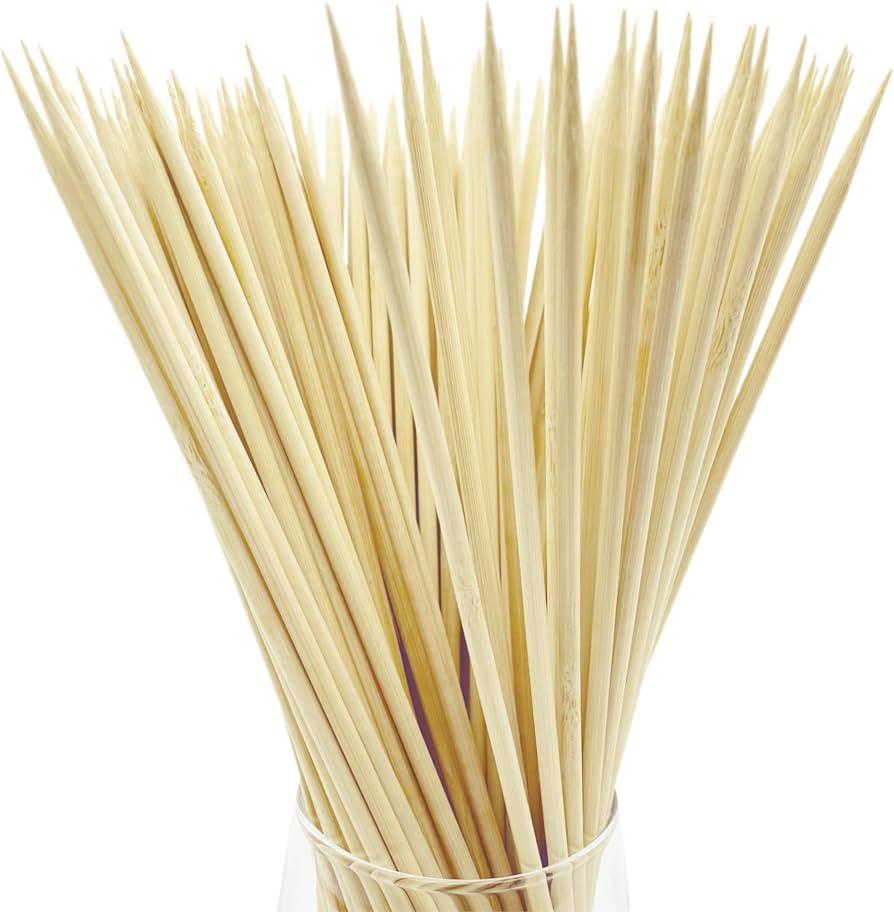 10" Bamboo Skewers (200PCS) for Grilling, Shish Kabobs, Wooden Sticks \u03a6=3mm | Amazon (US)