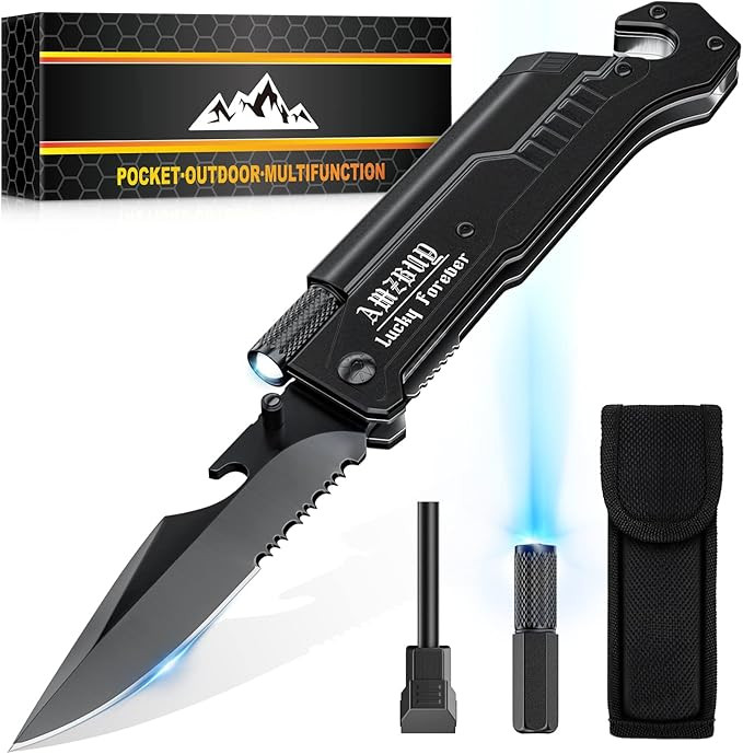 Stocking Stuffers for Men Dad Gifts: Christmas for Women Adults Present Idea, 7-In-1 Multi Tool C... | Amazon (US)