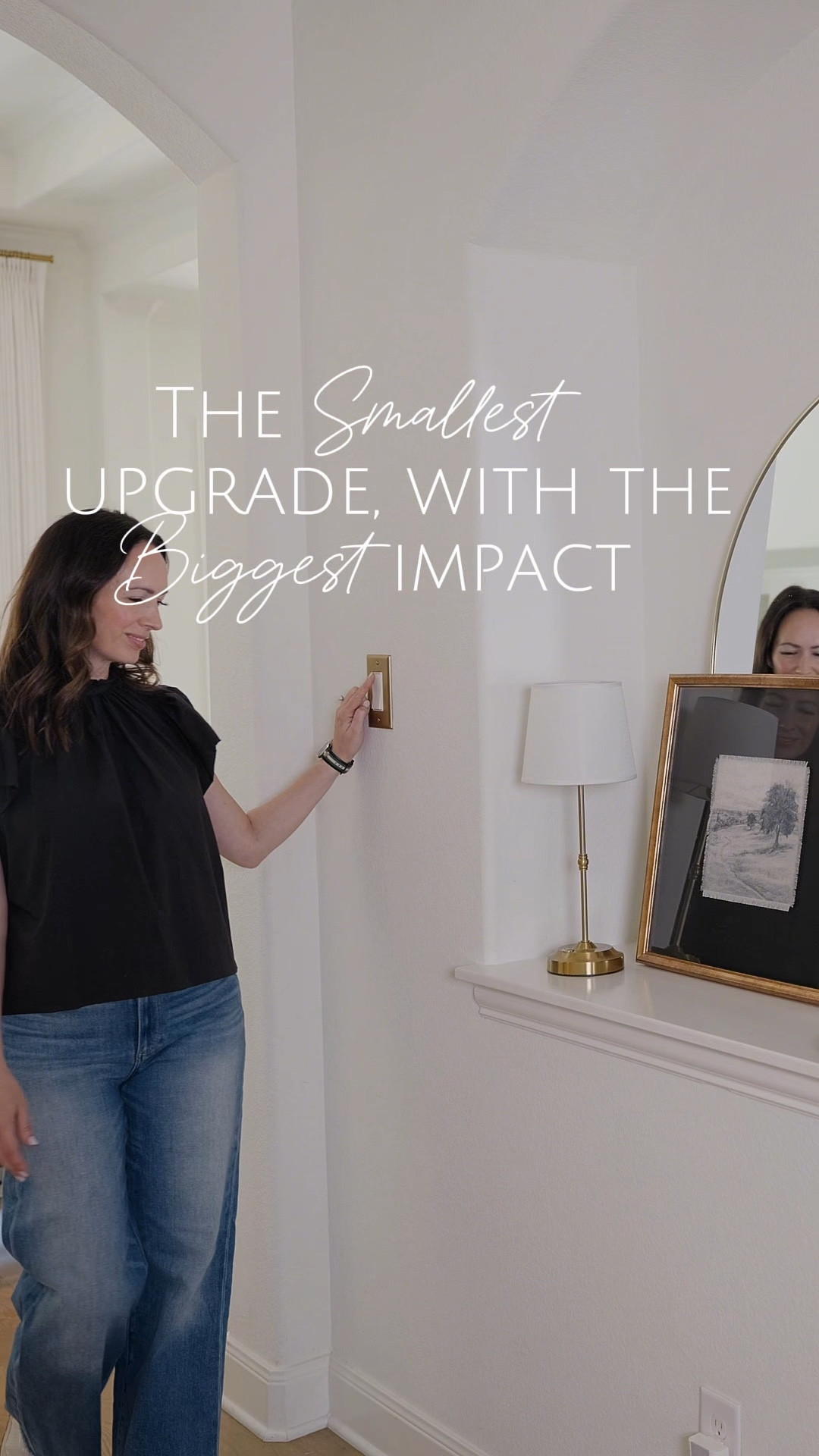 Proof that details make the design ✨
This quick switch to Amerelle wall plates elevated the entire space in minutes.
One of the easiest upgrades with the biggest impact—highly recommend trying this in your home.

#ad
#amerelle
#home upgrades
#lights

#LTKHome