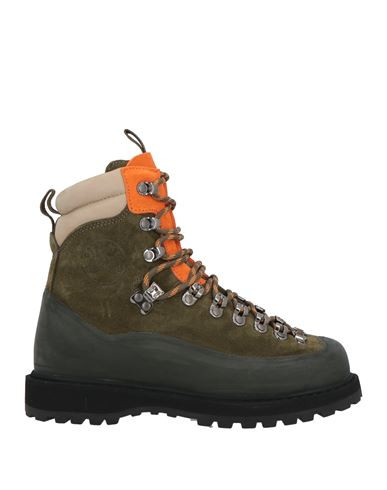 Diemme Woman Ankle boots Military green Size 7 Leather | YOOX (US)