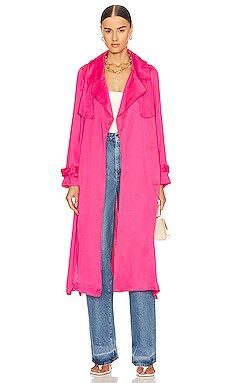 Steve Madden New Wave Trench in Hot Pink from Revolve.com | Revolve Clothing (Global)