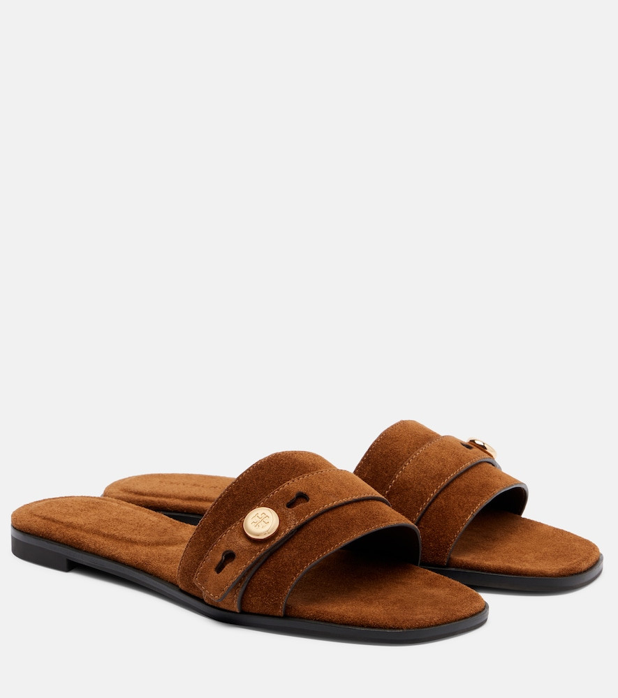 Tory Burch Mules Romy en daim | Mytheresa (FR)