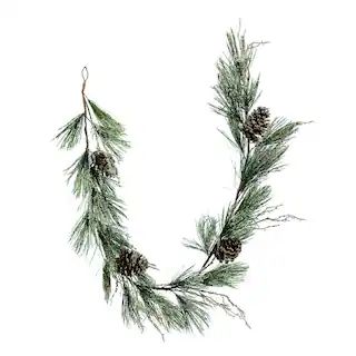 6ft. Icy Pinecone & Pine Garland by Ashland® | Michaels Stores