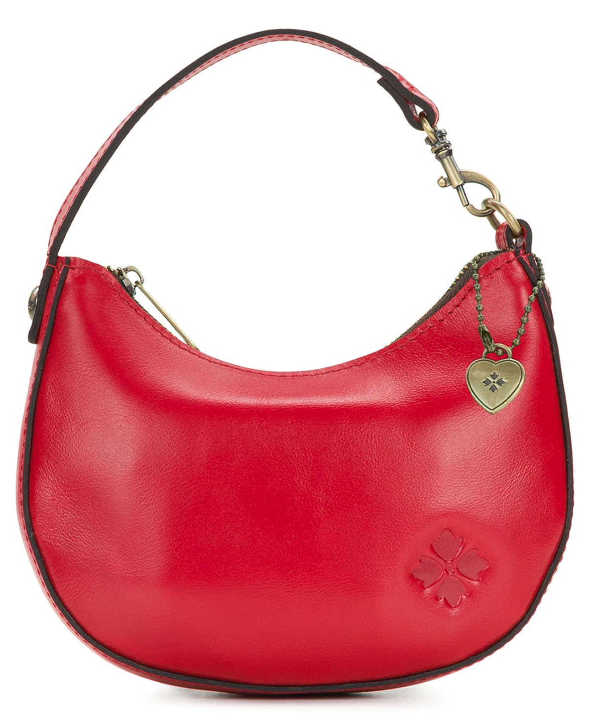 Patricia Nash Morgana Mini Leather Shoulder Bag - Strawberry | Macy's