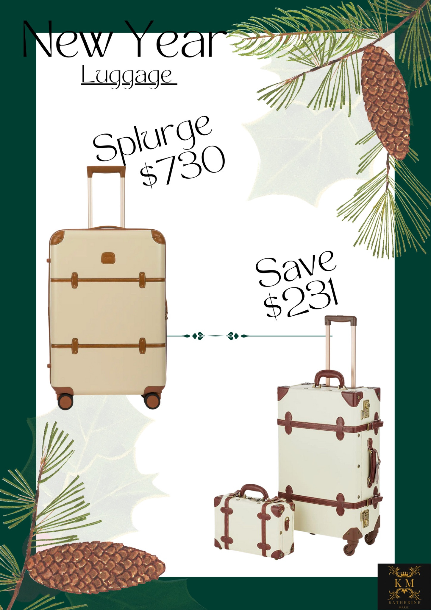 Luggage Save or Splurge. 


#LTKFind #LTKtravel #LTKeurope
