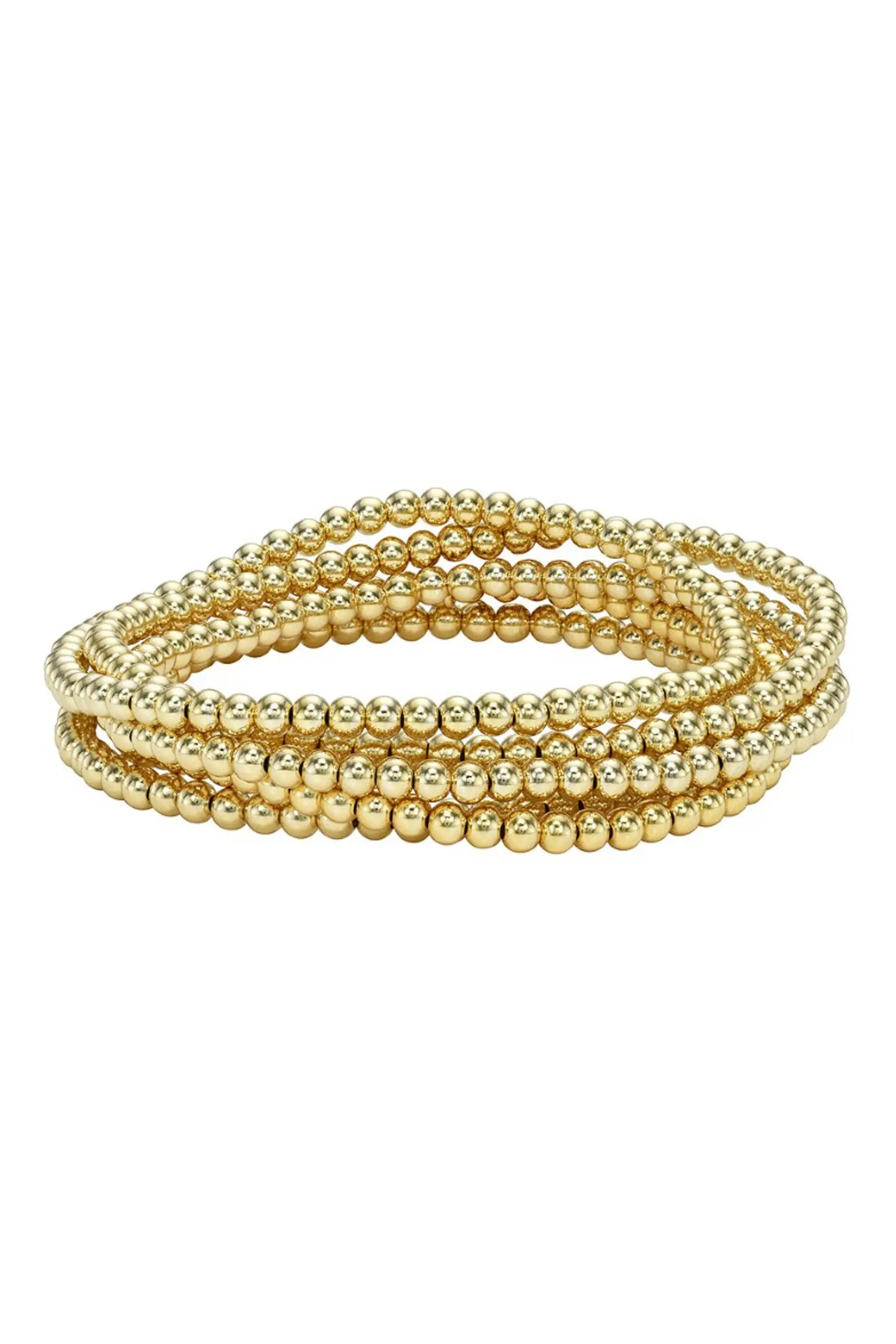 Set of 5 Stretch Beaded Bracelets (Women) | Nordstrom | Nordstrom