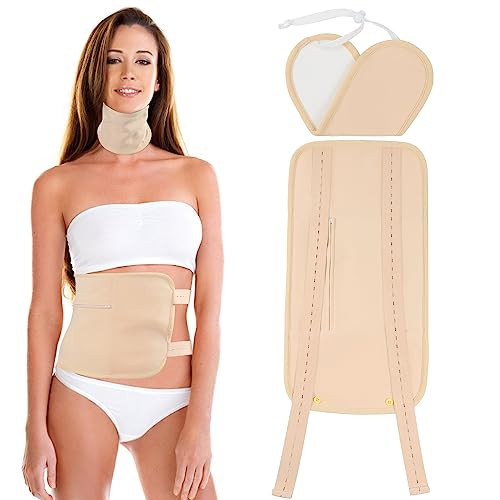 Organic Castor Oil Pack Wrap - Reusable Castor Oil Compress Wrap Kit with Adjustable Elastic Shoulder Straps - Organic Flannel Castor - Waterproof & Oil-Proof - Machine Washable | Amazon (US)