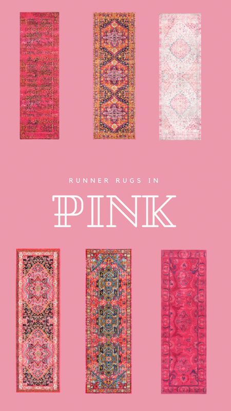 Cutie pink runner rugs! 💕🌸🌷🎀20% off with code EXTRA 

#LTKMostLoved #LTKhome #LTKsalealert