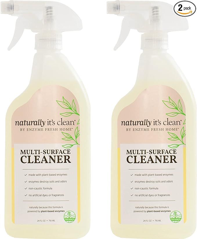 naturally it's clean Multi-Surface Cleaner Ready To Use Spray - (24 Oz Spray Bottle x 2 Pack) | Amazon (US)