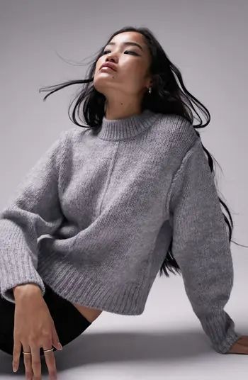 Center Seam Crewneck Sweater | Nordstrom