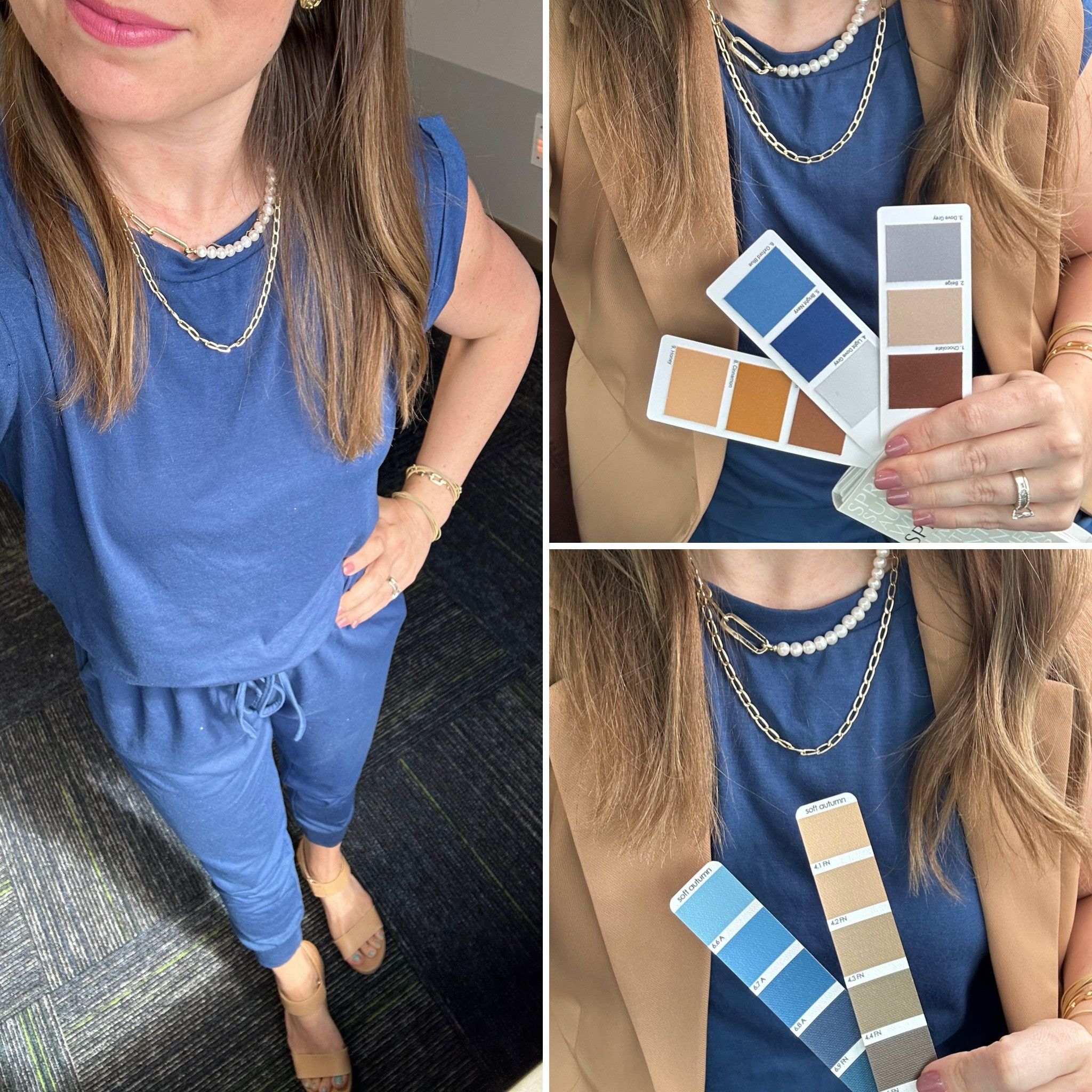 Amazon OOTD

A perfect #hocspring and #softautumn outfit

Lip: Keep if Fun

The blue is a mid-value, mid-chroma, neutral blue and extremely Versatile. This jumpsuit color would also work for #hocsummer

#LTKStyleTip #LTKWorkwear #LTKFindsUnder50
