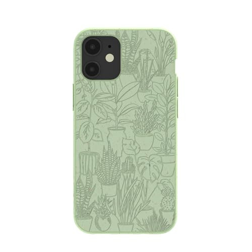 Pela | Phone Case Compatible with iPhone 12 / iPhone 12 Pro | Limited Edition | Supports Wireless Charging | Cute Eco Friendly | Green Oasis | Amazon (US)