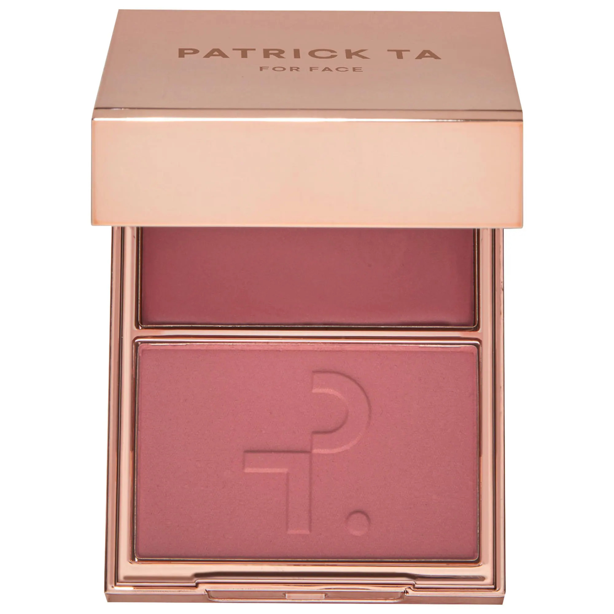 PATRICK TA Major Headlines Double-Take Crème & Powder Blush Duo She Goes To The Gym 0.17 oz crème and 0.17 oz powder/5 g crème and 5 g powder | Sephora (US)