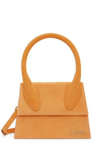 Jacquemus - Orange La Montagne  'Le Grand Chiquito' Top Handle Bag | SSENSE