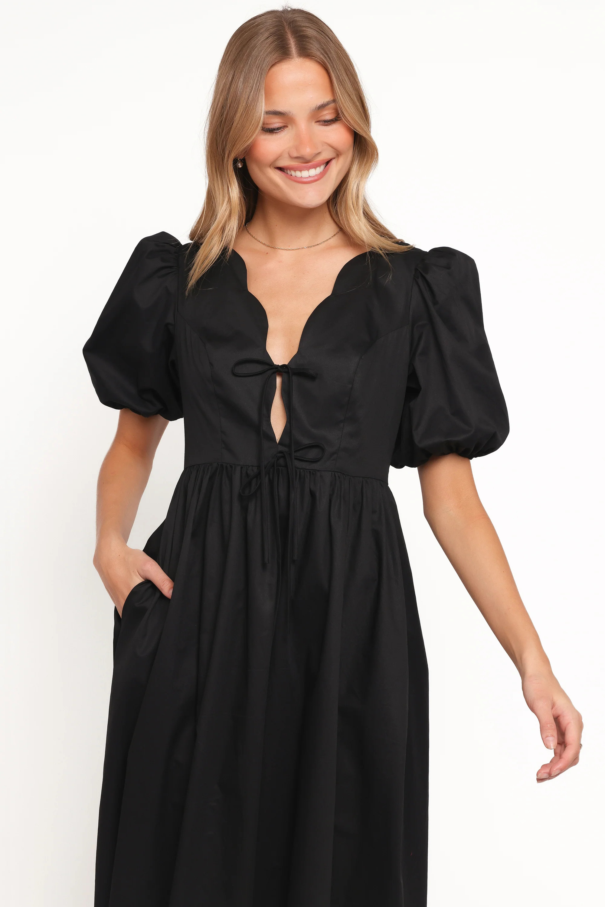 Karla Maxi Dress - Black | Petal & Pup (US)
