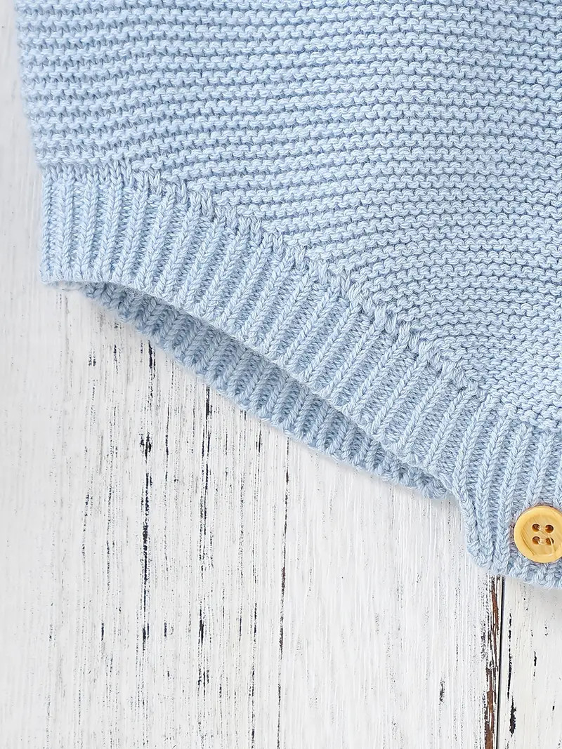 Baby Boys Casual Sleeveless Thin Strap Knit Onesie Clothes - Temu | Temu Affiliate Program