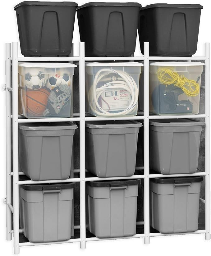 PROSLAT Bin Warehouse Rack - 12 Totes Compact | Amazon (US)