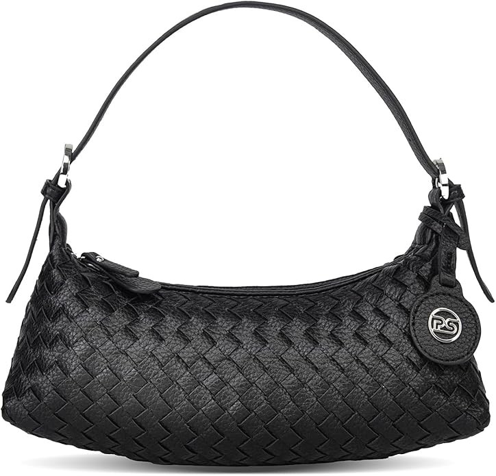 PS PETITE SIMONE Shoulder Bag, Mini Purse for Women Judy Small Clutch, Vegan Leather Woven Handba... | Amazon (US)