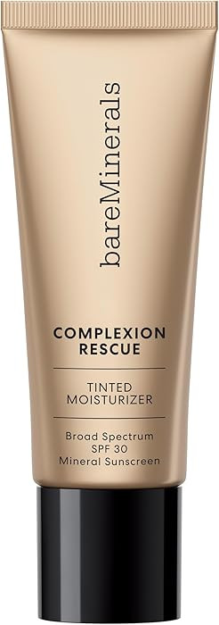 bareMinerals Complexion Rescue Tinted Moisturizer with SPF 30, Hydrating Tinted Mineral Sunscreen... | Amazon (US)