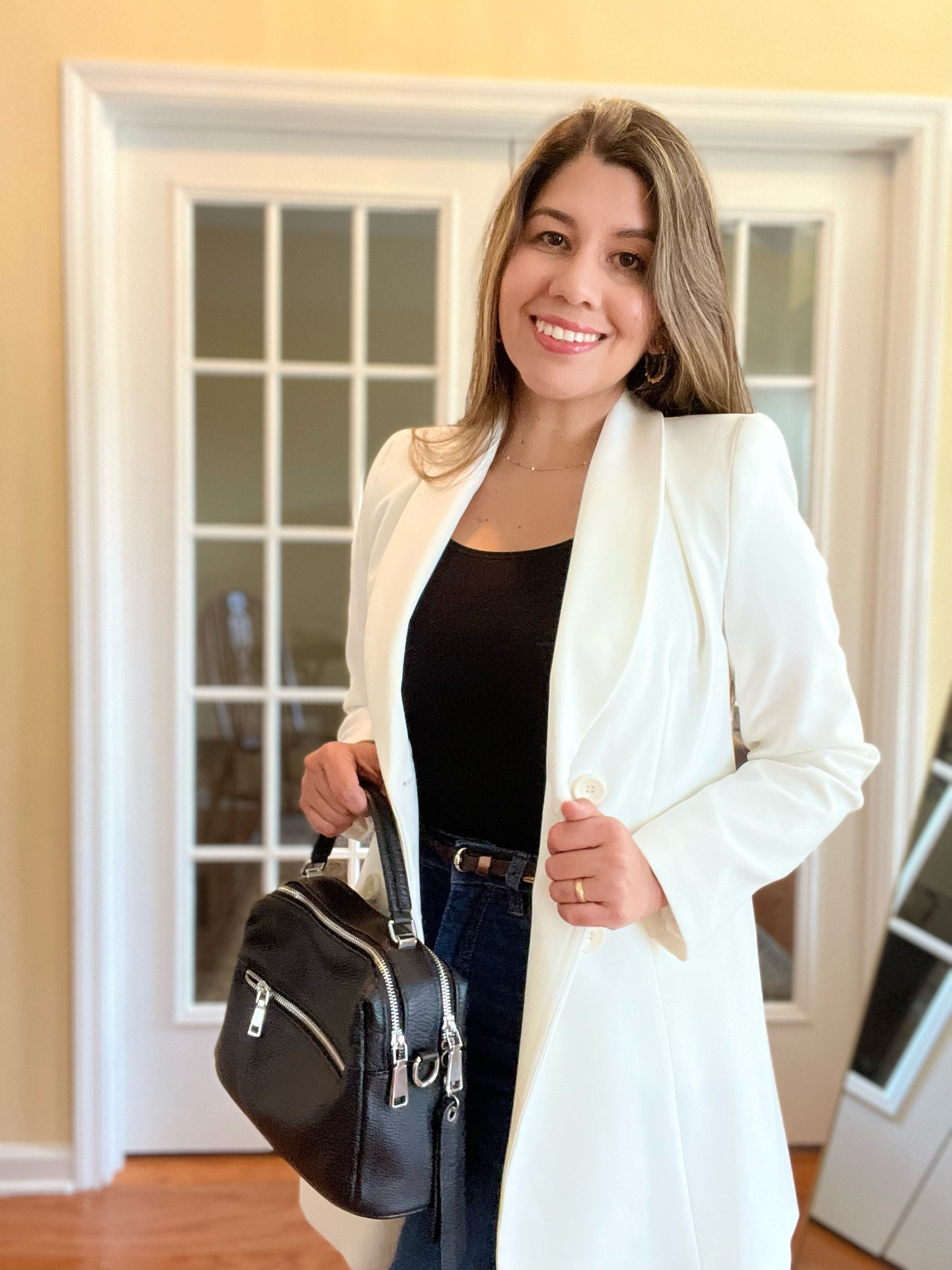 Casual and elegant? I love combine darks and light colors 

#LTKstyletip #LTKSeasonal #LTKGiftGuide