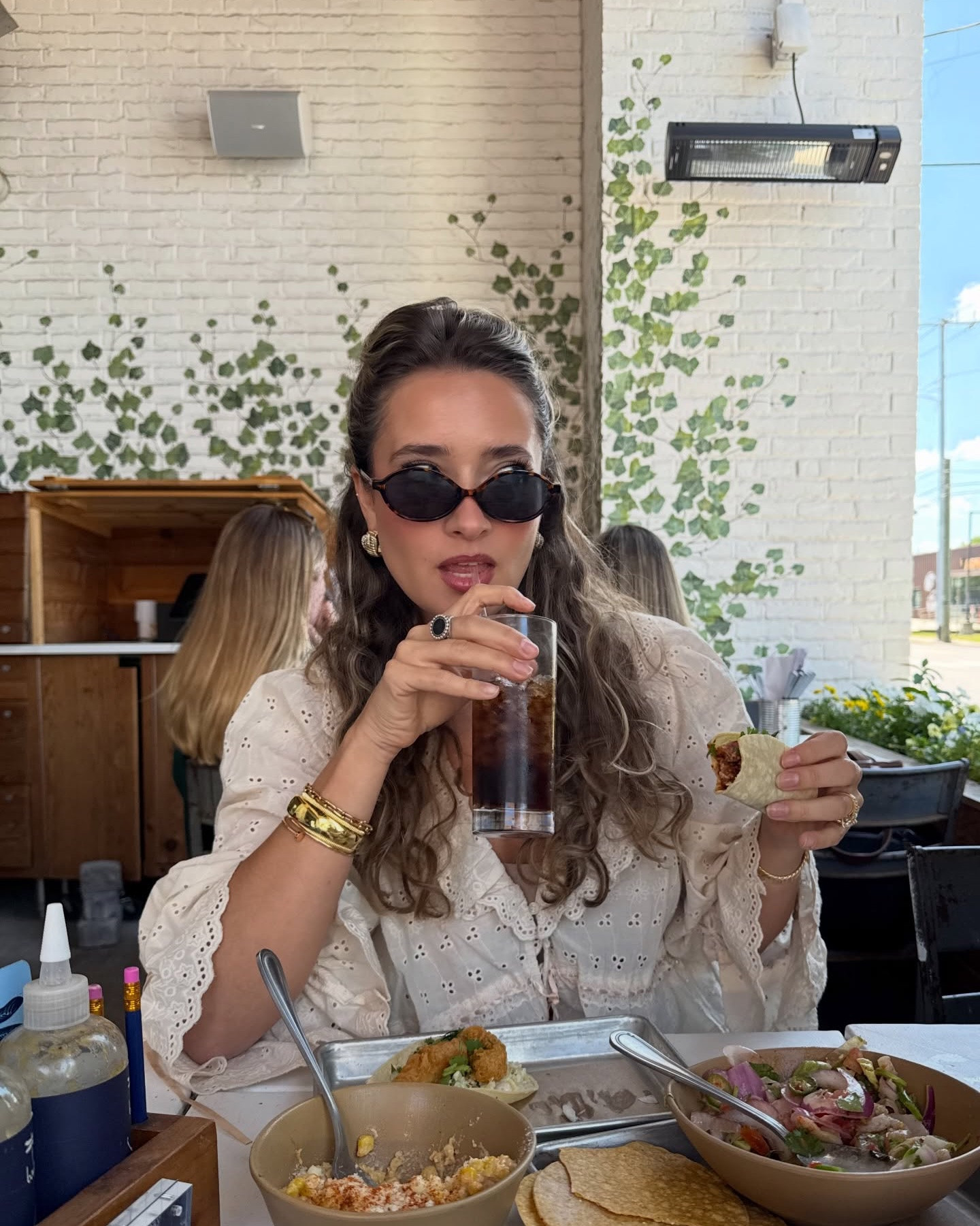 My version of quality time - I’m also now addicted to banana lattes 🍌 

Comment “details” and I’ll dm you links to my outfit