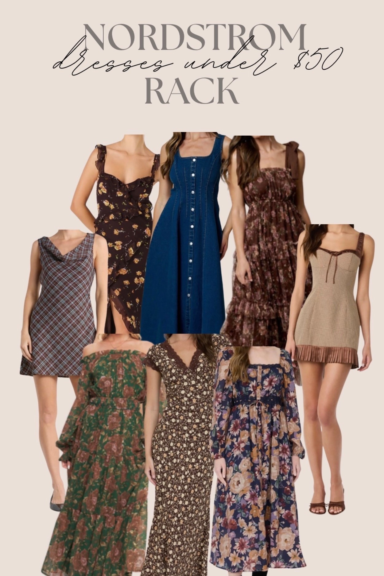 Nordstrom rack fall dresses under $50

#LTKSaleAlert #LTKSeasonal #LTKU