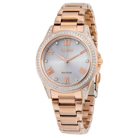 Citizen POV Eco-Drive Rose Gold-tone Ladies Watch EM0233-51A | Walmart (US)