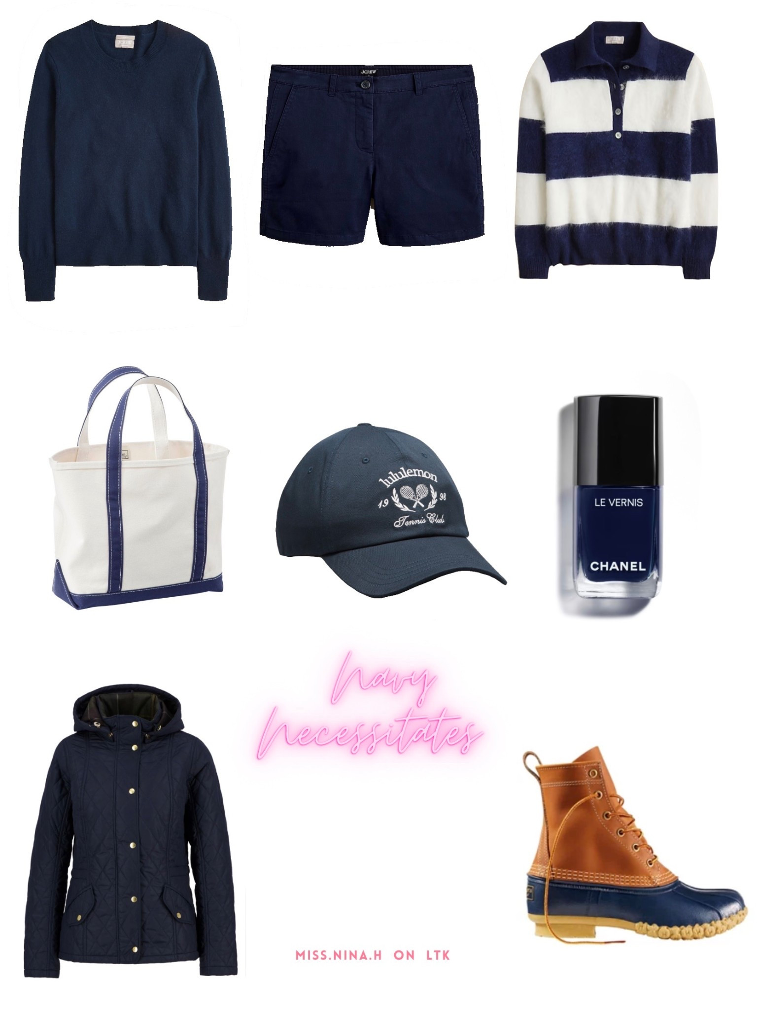 Navy necessities for fall 

#LTKSeasonal #LTKStyleTip