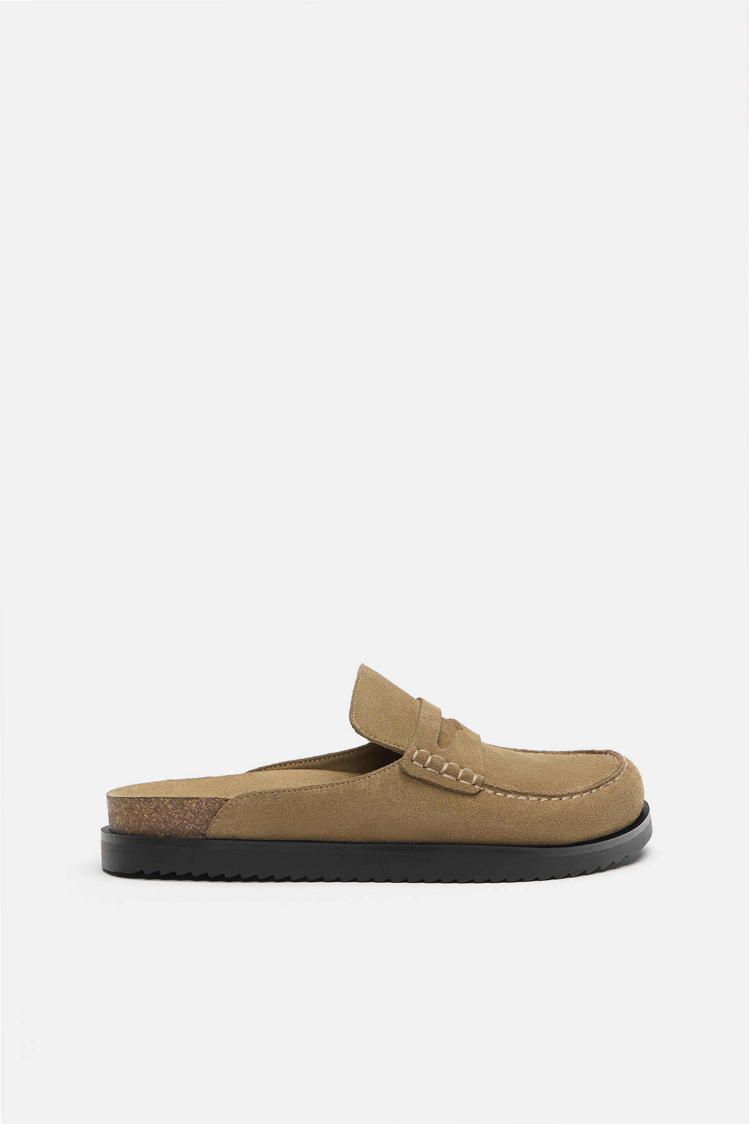 Leather clogs - pull&bear | PULL and BEAR UK