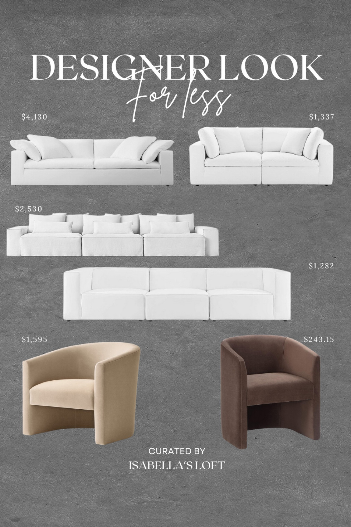 Designer Look For Less

Media Console, Living Home Furniture, Bedroom Furniture, stand, cane bed, cane furniture, floor mirror, arched mirror, cabinet, home decor, modern decor, mid century modern, kitchen pendant lighting, unique lighting, Console Table, Restoration Hardware Inspired, ceiling lighting, black light, brass decor, black furniture, modern glam, entryway, living room, kitchen, bar stools, throw pillows, wall decor, accent chair, dining room, home decor, rug, coffee table

#LTKHome #LTKU #LTKBump