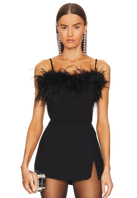OBSESSED with this black feather mini dress for NYE. I love shopping for last minute outfits at revolve because their shipping is so quick!

NYE. NYE outfit inspo. NYE outfit ideas. Revolve clothing. Sparkles. Glitter. Feather. Little black dress. 

#LTKHoliday #LTKstyletip