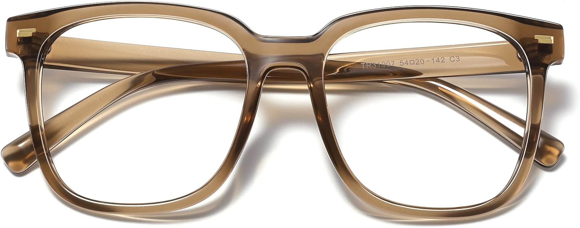 PANNER Oversized Square Blue Light Blocking Glasses for Women Men Anti Glare Reduce Eyestrain Com... | Amazon (US)