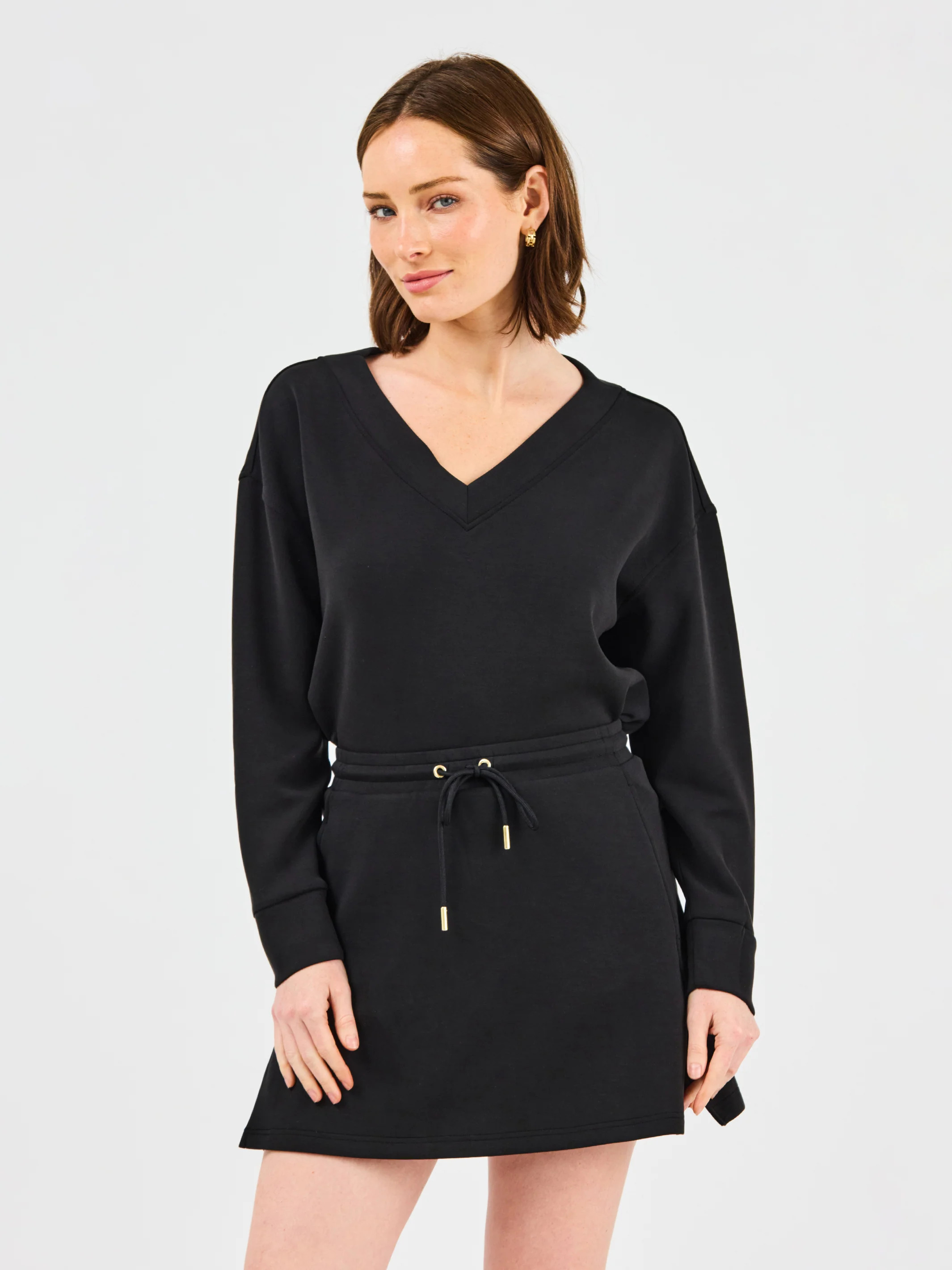 Cora Skort | Black | Mary Square