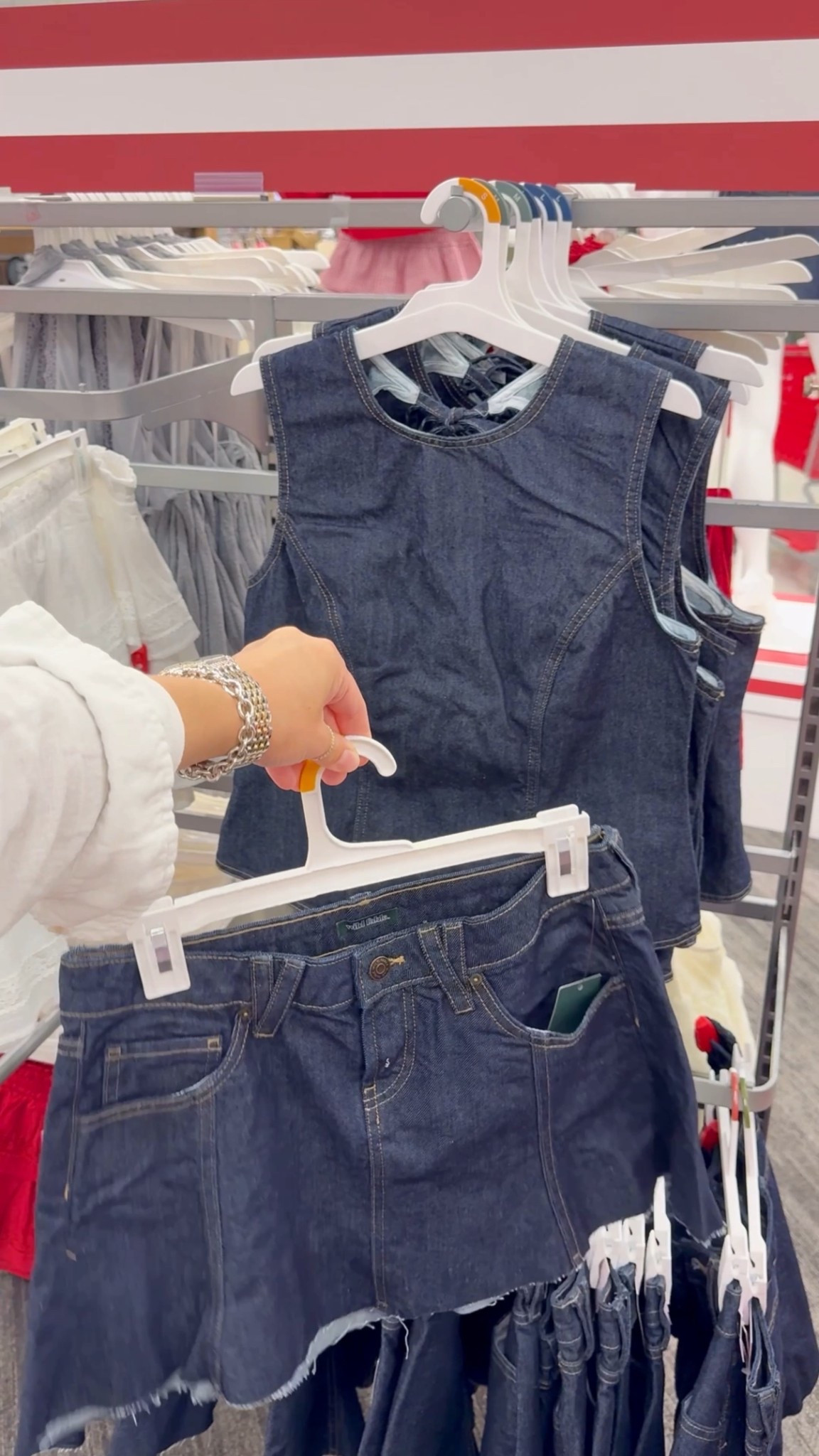 Target game day, denim skirt, denim set, target football, target favorites, game day outfit, game day bag, college football, nfl, college game day outfit, Alabama game day outfit, chiefs game day outfit, target finds, target style, target outfit, target must haves, target haul, target fashion 

Target has the cutest game day collection!!😍🏈 everything comes in every team color you could need!!
This denim skirt set is SO cute with cowboy boots or sneakers!🙌🏼 



#LTKSeasonal #LTKFindsUnder50 #LTKFindsUnder100