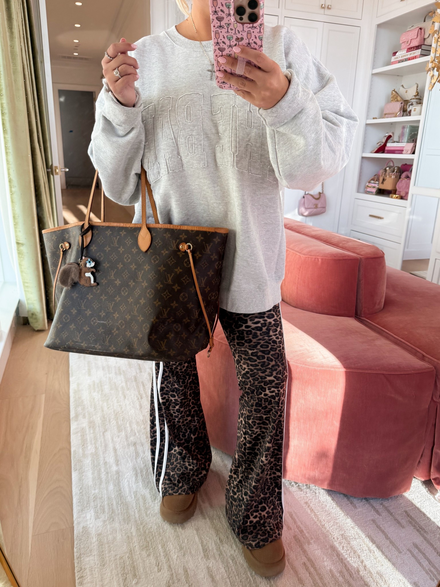 Wearing size small pants! 
Size large sweatshirt! 

#LTKFindsUnder50 #LTKmomlife #LTKootd