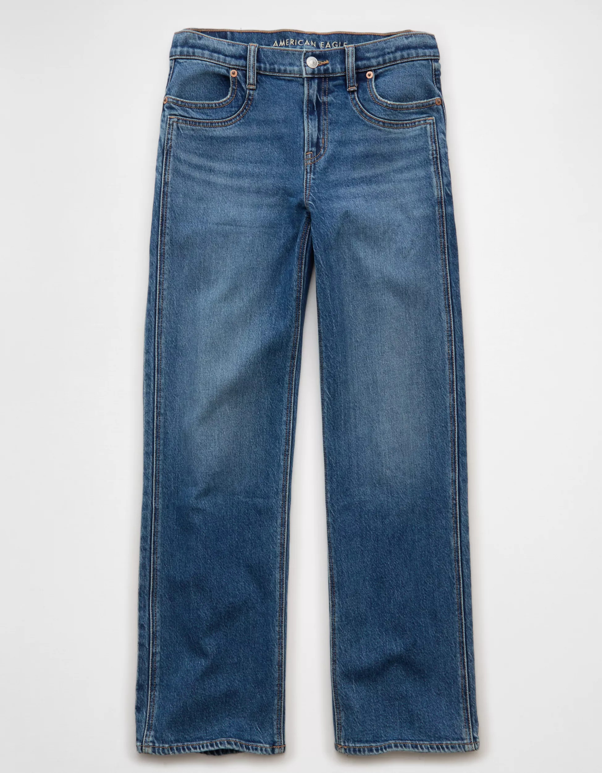 AE Stretch High-Waisted Stovepipe Jean | American Eagle Outfitters (US & CA)