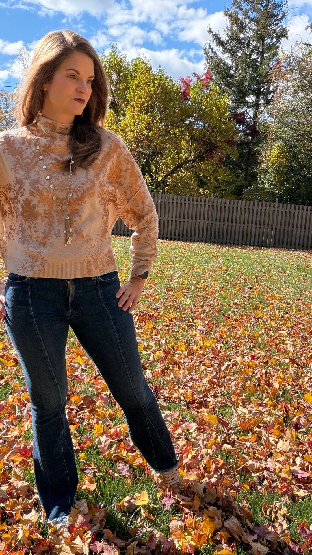 Just the right amount of bling to this fall ensemble  

#nuulyfinds #fallfashion #thanksgivingoutfits #thanksgivingideas#LTKStyleTip 

#LTKOver40 #LTKSeasonal