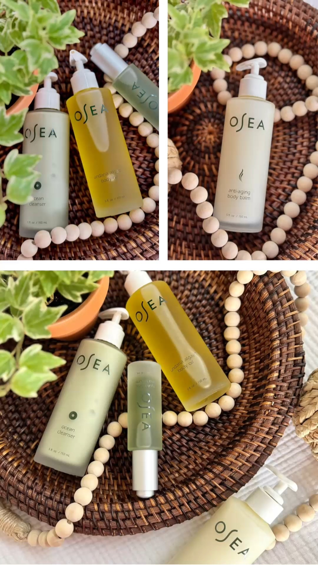 Osea Malibu Winter Skin Offers ——> FREE Gifts start today 💘

Grab the MORNING GLOW TRIO {a wintertime exclusive set, pictured here} and get the best-selling ANTI-AGING BODY BALM Free!!

Morning Glow Trio includes:
🌟 Undaria Algae Body Oil
🌟 Hyaluronic Sea Serum
🌟 Ocean Cleanser

GWP breakdown👇

Spend $125 → Get a FREE full size Anti-Aging Body Balm!

Spend $200 → Get a FREE Anti-Aging by Body Balm + a FREE Dream Night Cream!

*remember, always save an extra 10% OFF with my stackable code: PRIMCOMPENDIUM10 {AFF}

#LTKBeauty #LTKValentine #LTKSeasonal