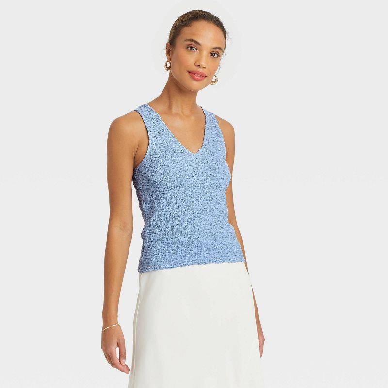 Women's Textured Tank Top - A New Day™ | Target