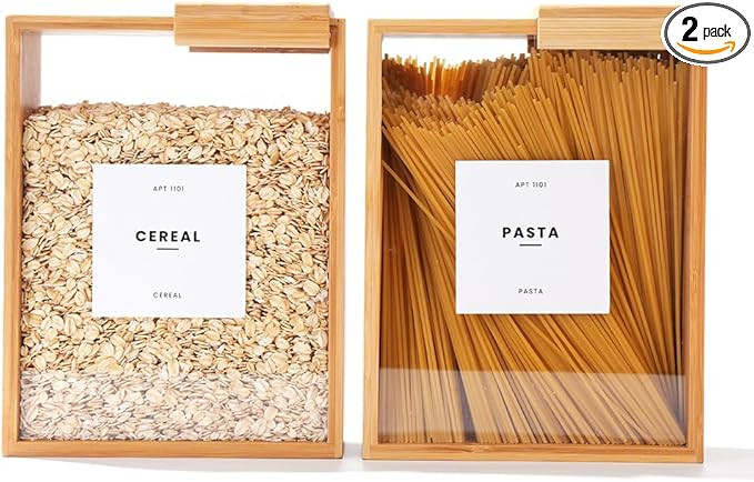 Food Dispenser 2L | Kitchen Organizers and Storage | Food Containers & Cereal Dispenser for Airti... | Amazon (US)